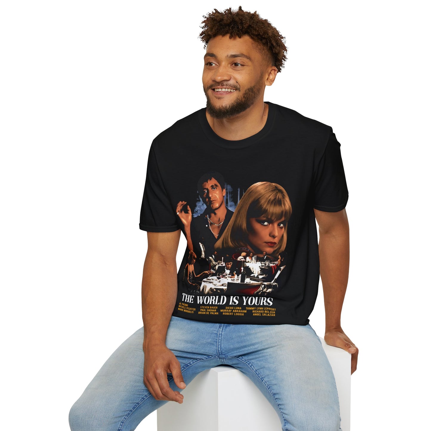 Vintage 90s Pop Culture Bootleg Style T-Shirt, SCARFACE Retro Shirt Unisex Graphic Tee