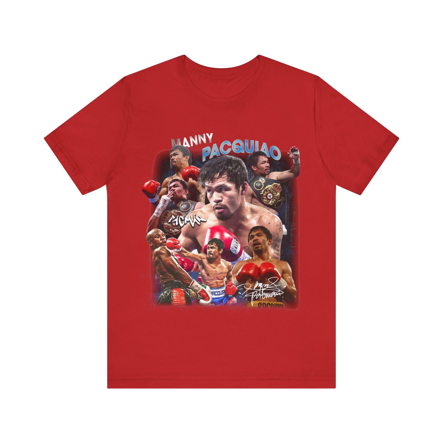 Vintage 90s Fighter Bootleg Style TShirt MANNY PACQUIAO Unisex Graphic Tee Shirt