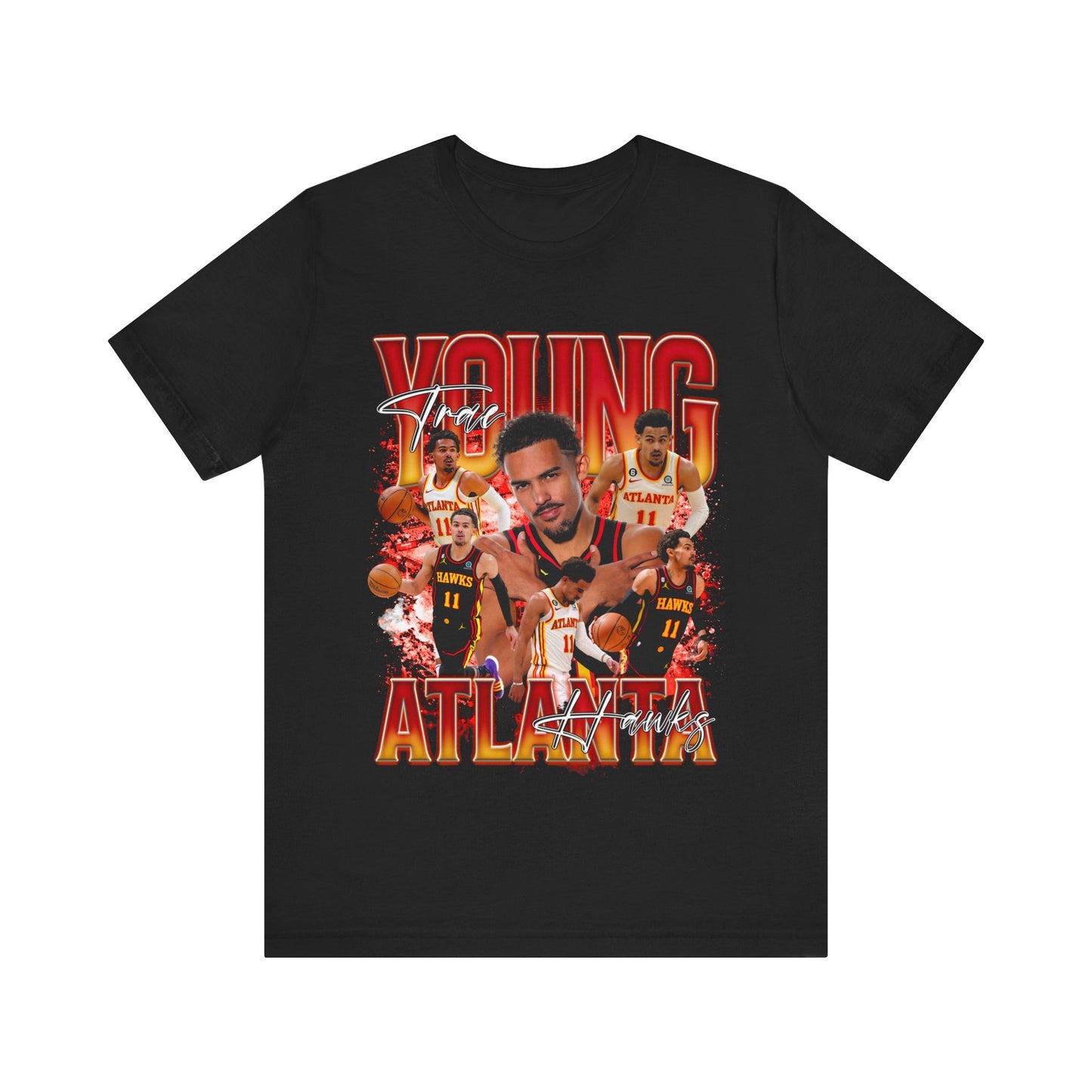 Vintage 90s Basketball Bootleg Style T-Shirt, TRAE YOUNG ICE Unisex Graphic Tee