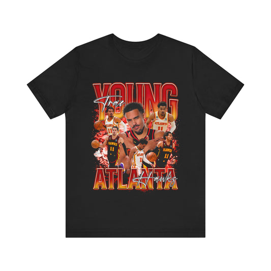Vintage 90s Basketball Bootleg Style T-Shirt, TRAE YOUNG ICE Unisex Graphic Tee