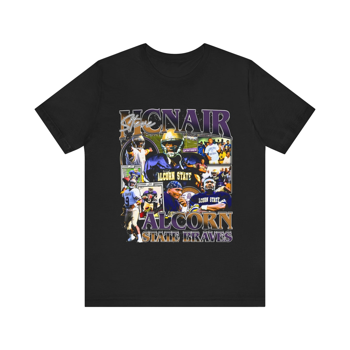 Vintage 90s Football Bootleg Style TShirt STEVE MCNAIR Unisex Graphic Tee Shirt