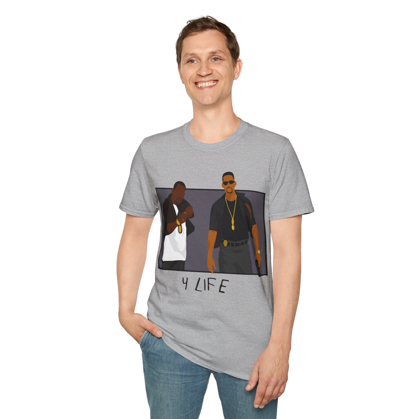 4 LIFE PREMIUM STREETWEAR Unisex Softstyle T-Shirt