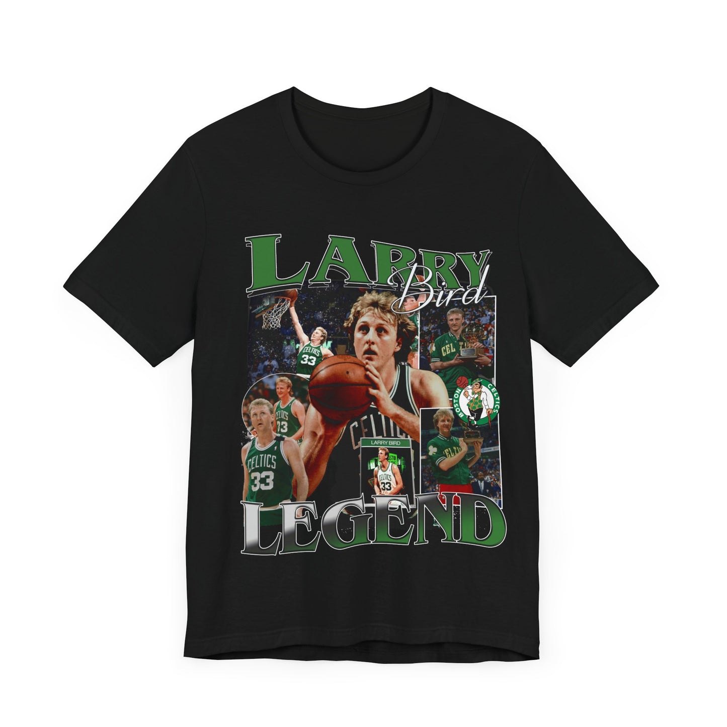 Vintage 90s Basketball Bootleg Style T-Shirt, LARRY BIRD LEGEND Unisex Tee