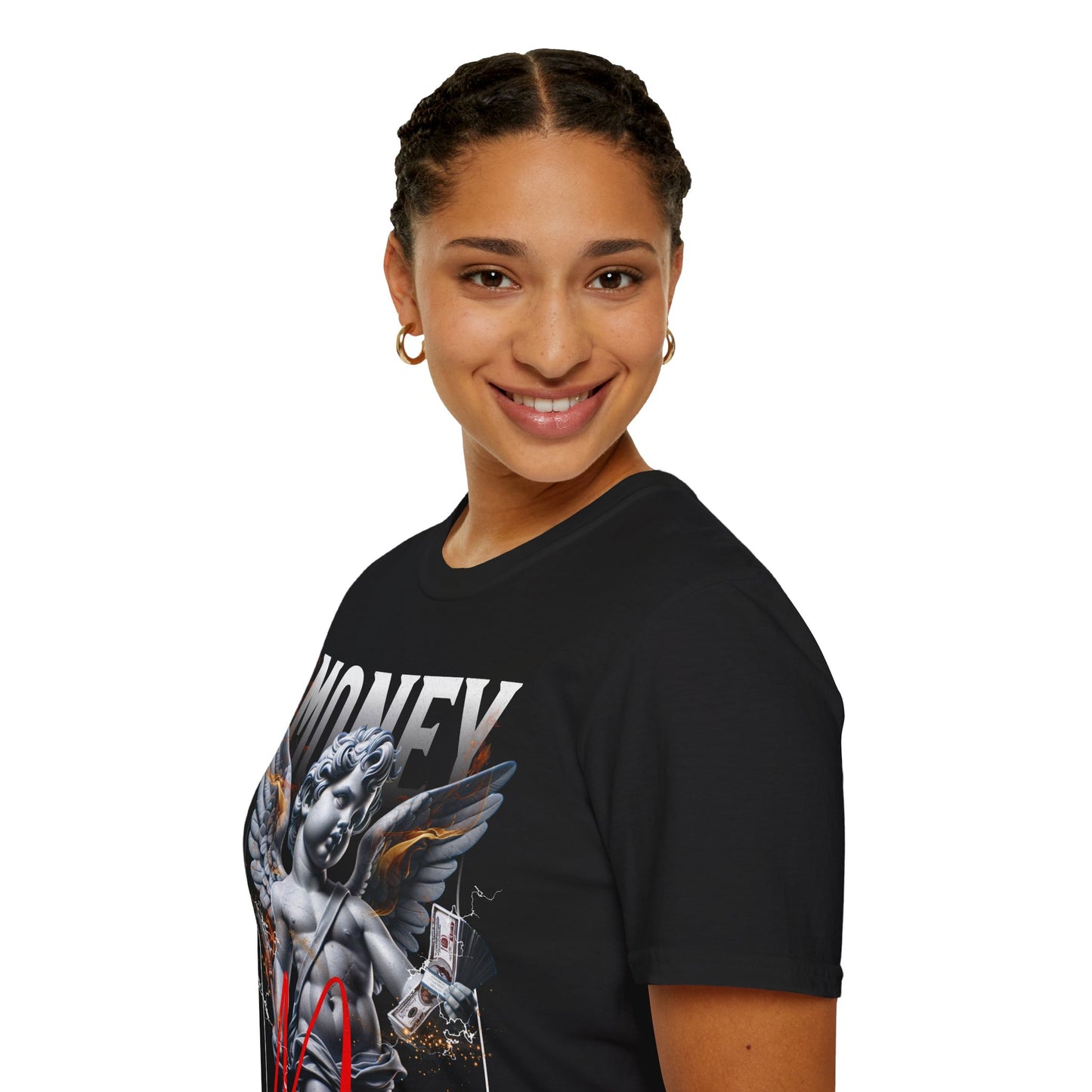 MONEY MOVES PREMIUM STREETWEAR Unisex Softstyle T-Shirt
