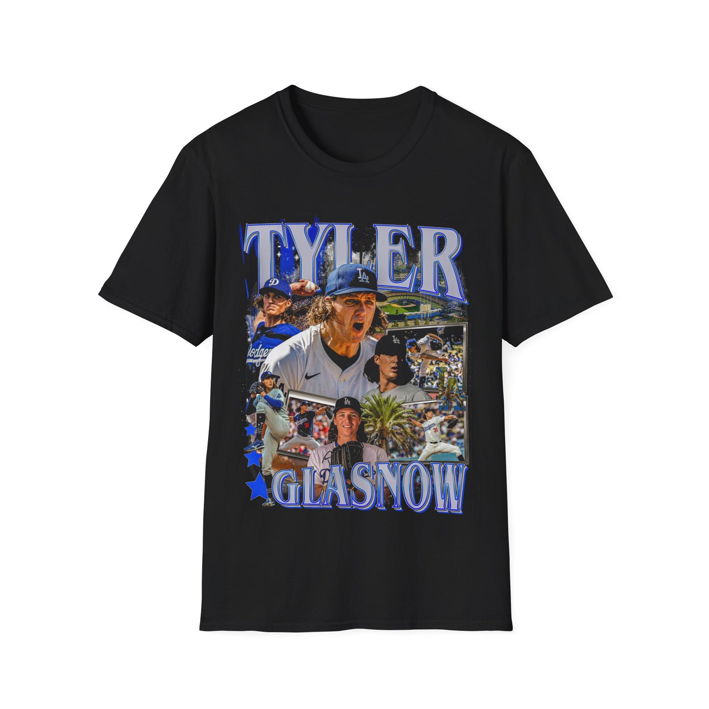 Vintage 90s Baseball Bootleg Style T-Shirt, TYLER GLASNOW Vintage Graphic Tee, Retro Baseball Shirt Unisex Graphic Tee