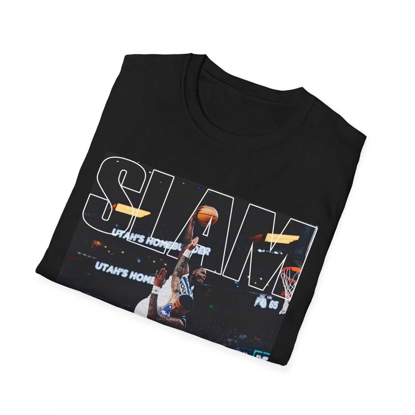 Vintage 90s Basketball Bootleg Style T-Shirt, ANTHONY EDWARDS SLAM Graphic Tee, Retro Basketball Shirt Unisex Graphic Tee