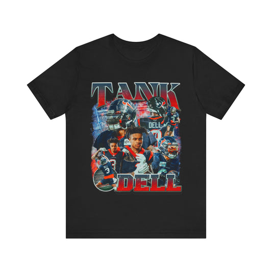 Vintage 90s Football Bootleg Style T-Shirt TANK DELL Unisex Graphic Tee Shirt