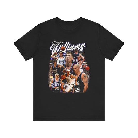 Vintage 90s Basketball Bootleg Style T-Shirt, JASON WILLIAMS Unisex Tee Shirt