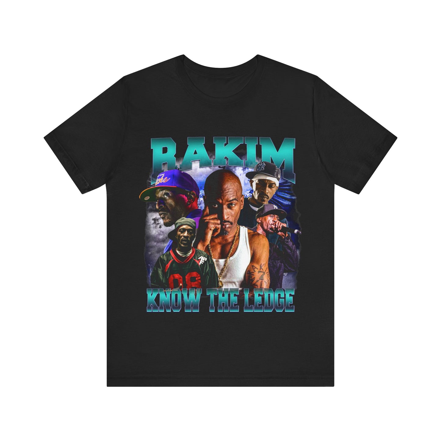 Vintage 90s Rap Bootleg Old School Style T-Shirt RAKIM Unisex Graphic Tee Shirt