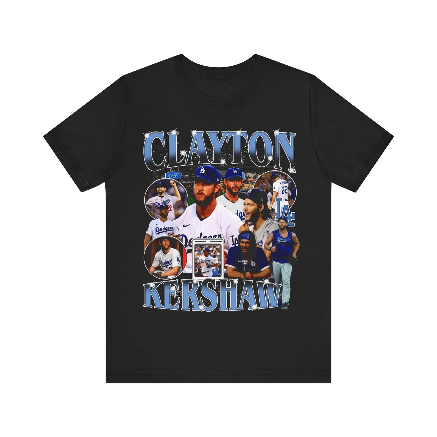 Vintage 90s Baseball Bootleg Style T-Shirt CLAYTON KERSHAW 90s Unisex Tee