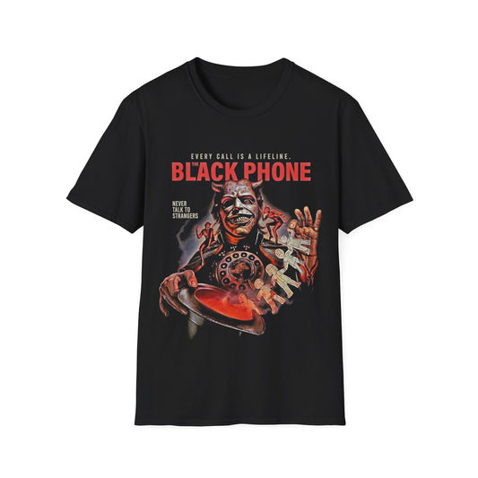 HALLOWEEN BLACK PHONE Unisex Softstyle T-Shirt