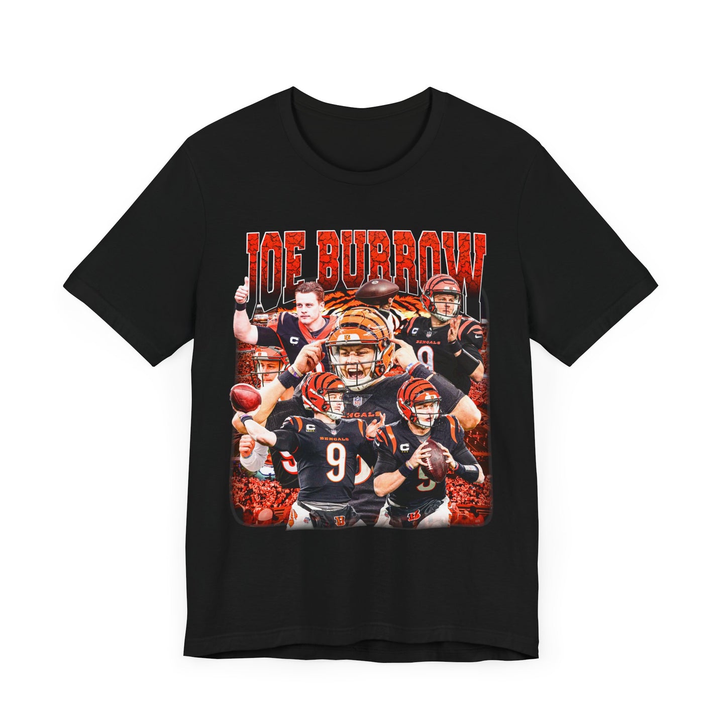 Vintage 90s Football Bootleg Style T-Shirt JOE BURROW Unisex Graphic Tee