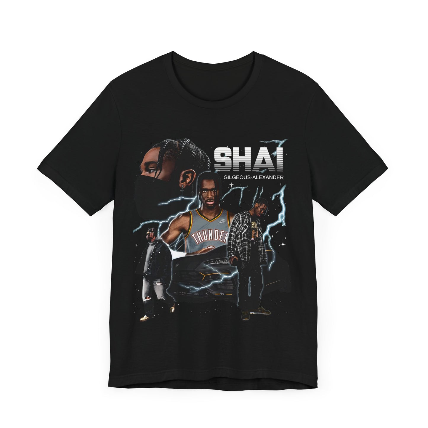 Vintage 90s Basketball Bootleg Style T-Shirt Shai Gilgeous-Alexander Unisex Tee