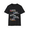 Vintage 90s Basketball Bootleg Style T-Shirt, 1996 DRAFT LIST Retro Basketball Shirt Unisex Graphic Tee
