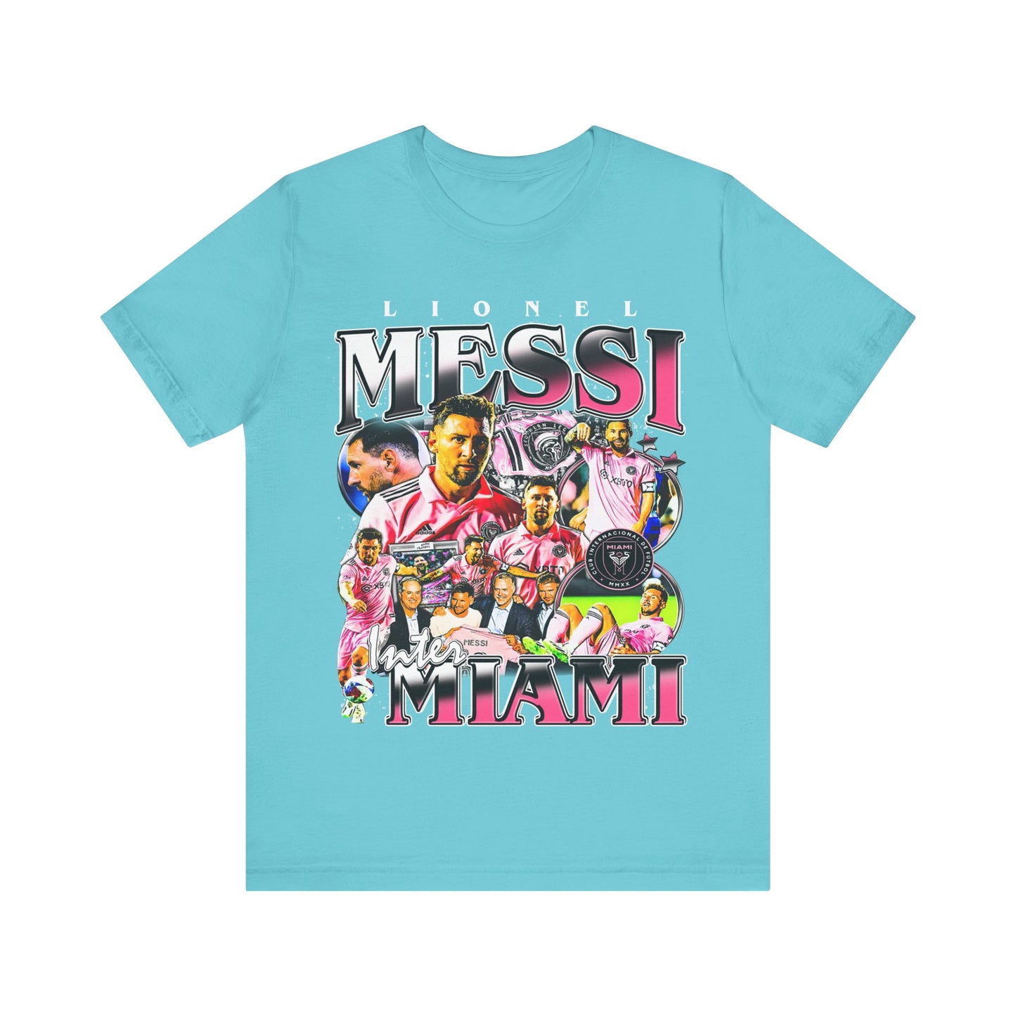 Vintage 90s Pop Bootleg Style T-Shirt LIONEL MESSI Unisex Graphic Tee Shirt