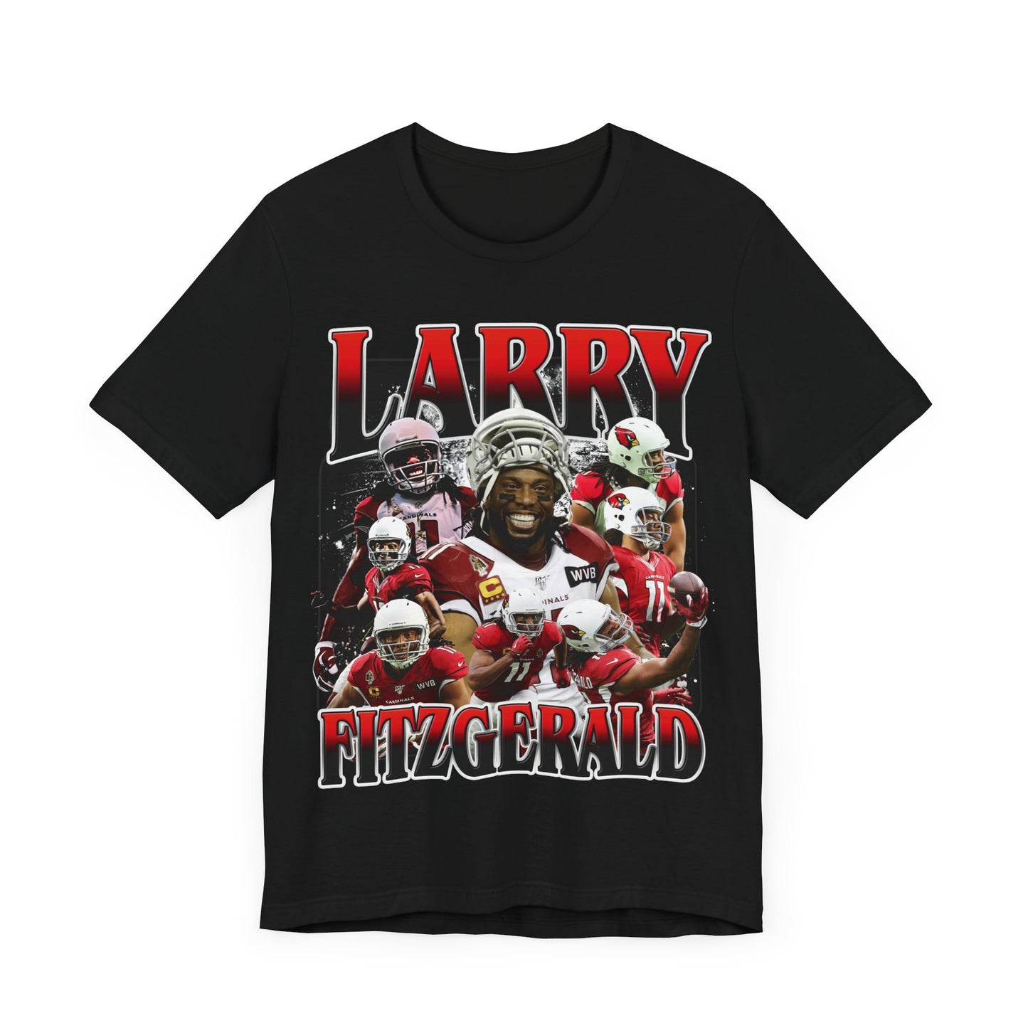Vintage 90s Football Bootleg Style T-Shirt LARRY FITZGERALD 90s Unisex Tee Shirt