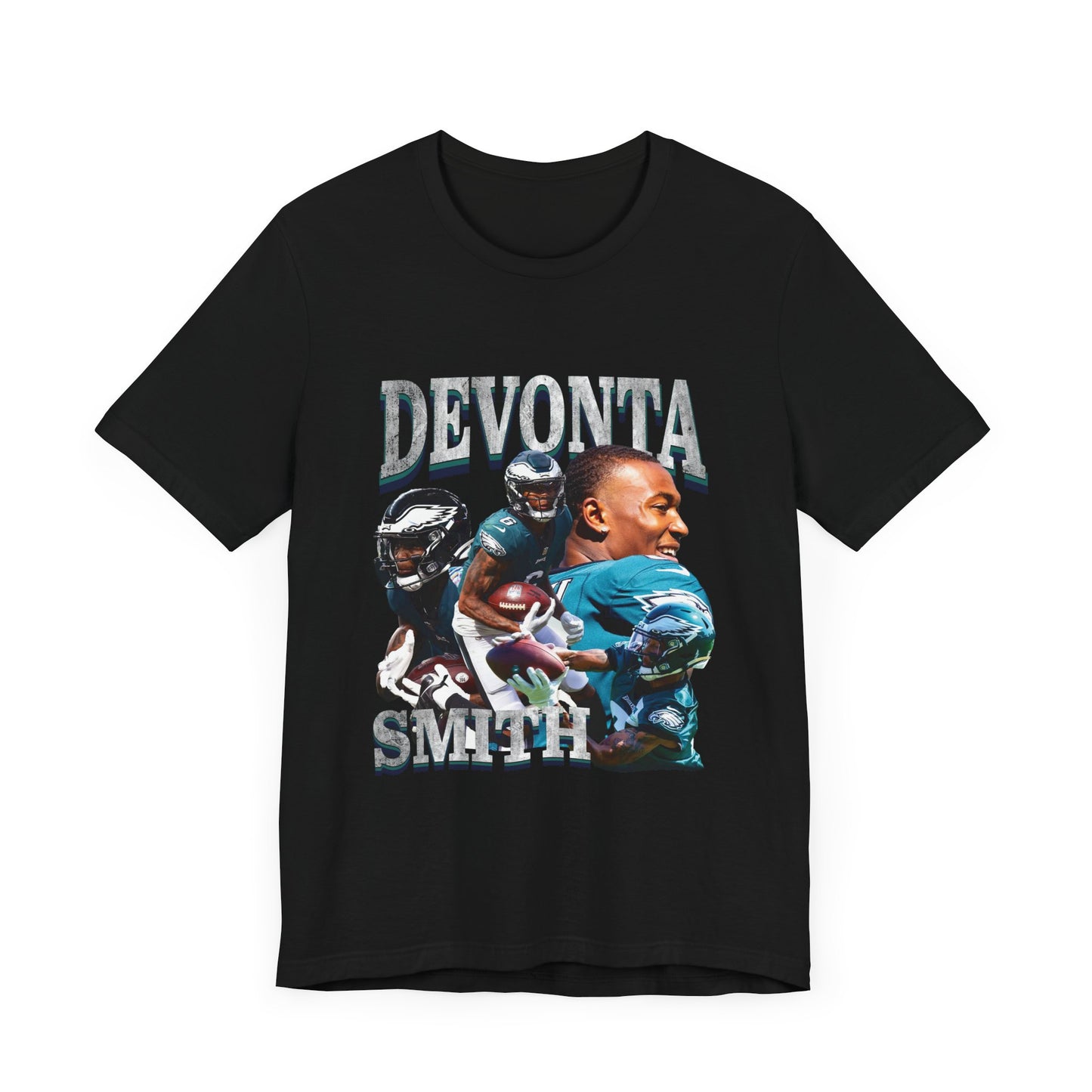 Vintage 90s Football Bootleg Style T-Shirt, DEVONTA SMITH Unisex Tee Shirt