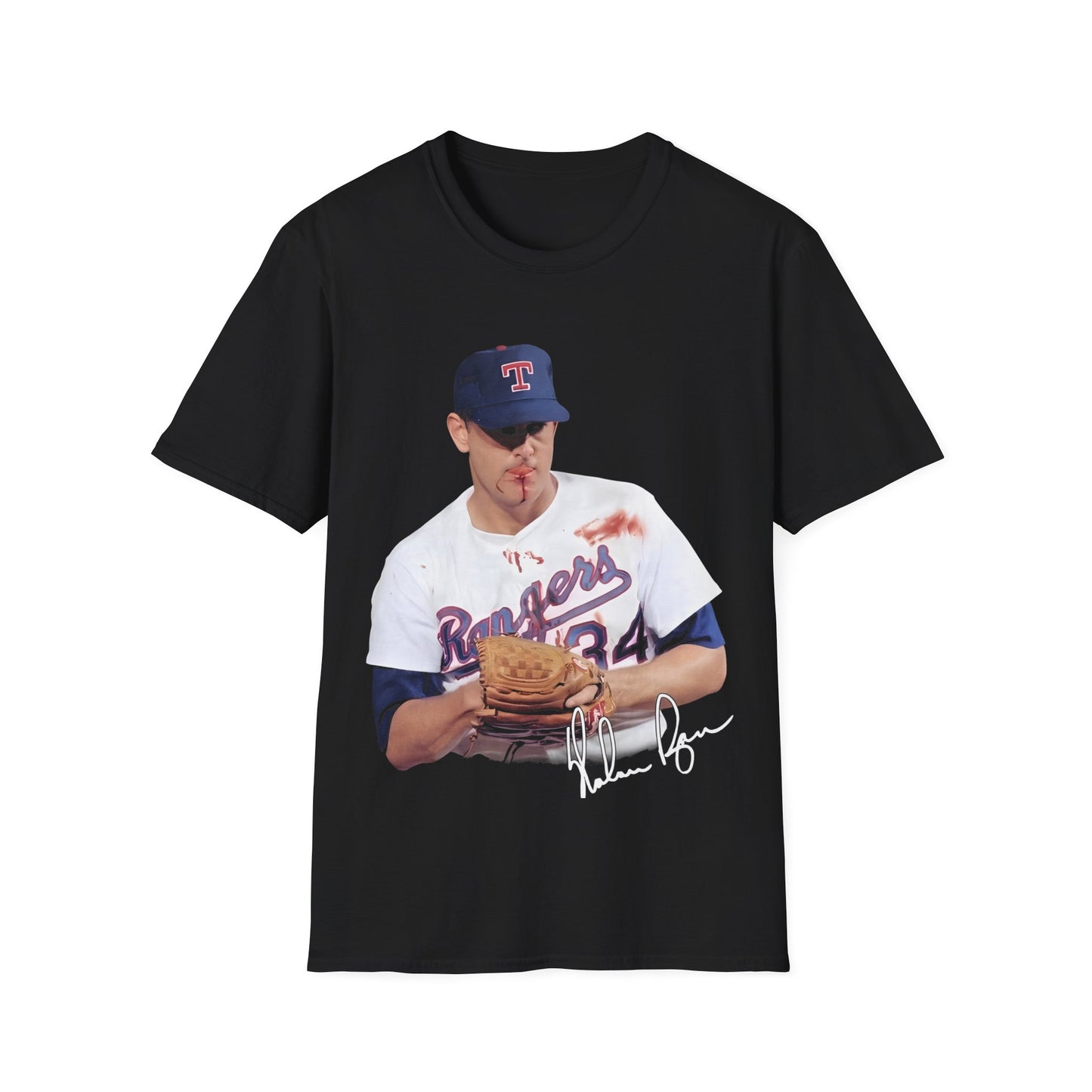 Vintage 90s Baseball Bootleg Style T-Shirt, NOLAN RYAN Retro Baseball Shirt Unisex Graphic Tee