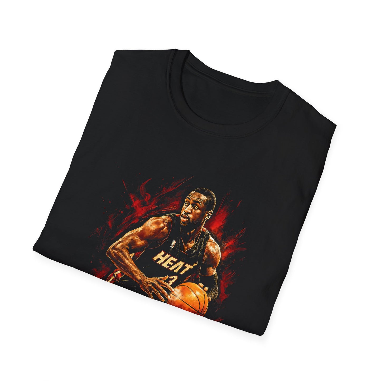 WADE BASKETBALL LEGENDS Unisex Softstyle T-Shirt