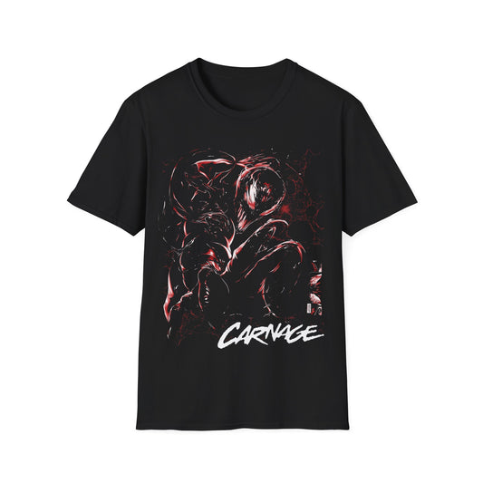 Vintage 90s Superheroes Bootleg Style T-Shirt, CARNAGE Retro Superheroes Shirt Unisex Graphic Tee