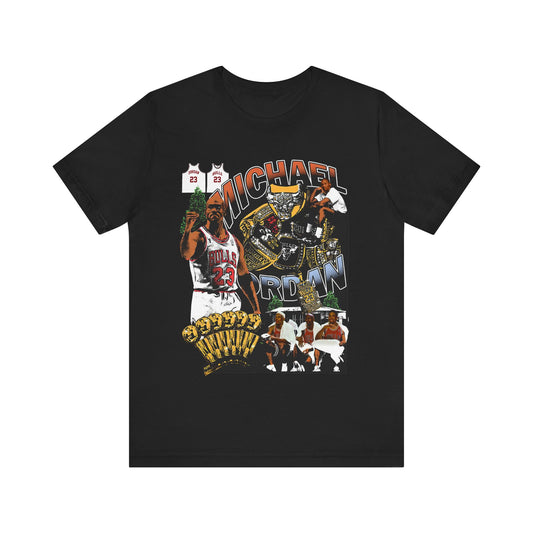 Vintage 90s Basketball Bootleg Style T-Shirt MICHAEL JORDAN 4 Unisex Graphic Tee