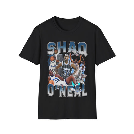 Vintage 90s Basketball Bootleg Style T-Shirt, SHAQUILLE ONEAL ORL Graphic Tee, Retro Basketball Shirt Unisex Graphic Tee