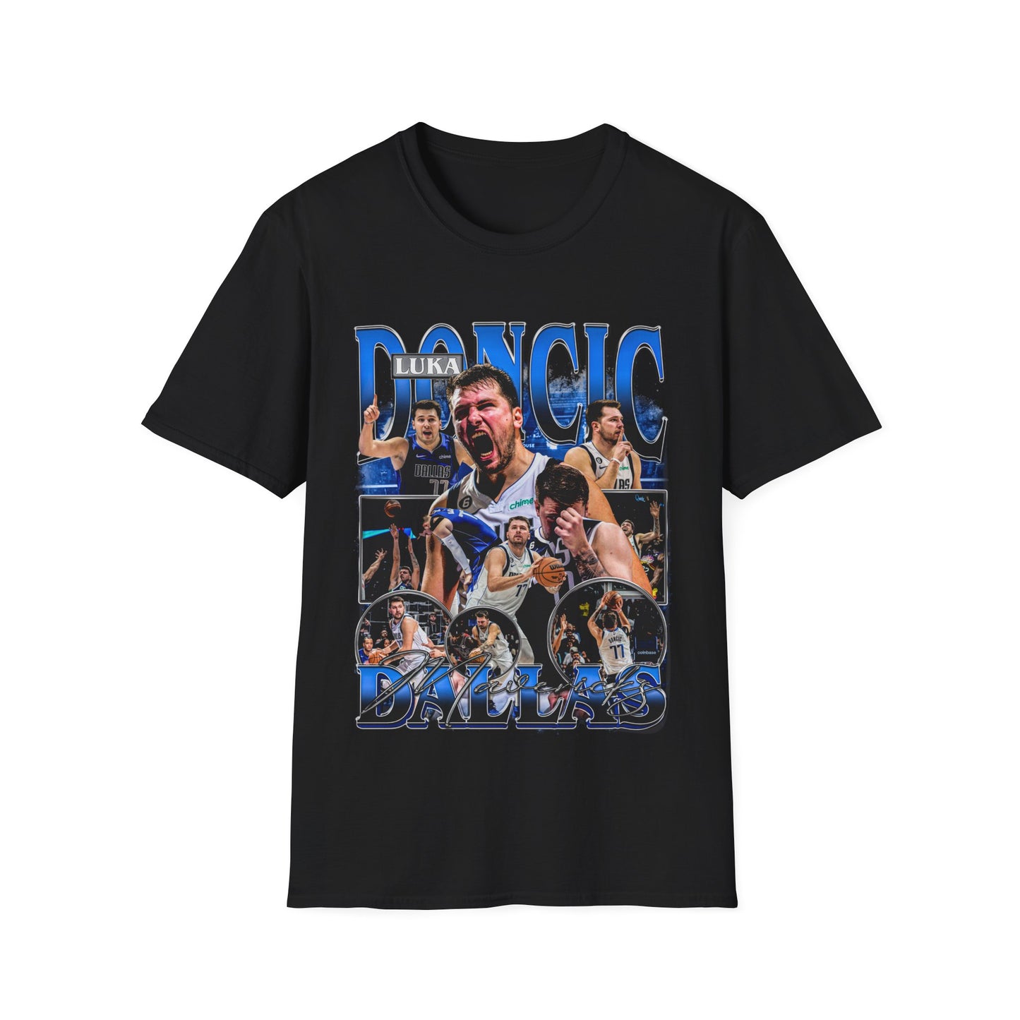 Vintage 90s Basketball Bootleg Style T-Shirt, LUKA DONCIC Graphic Tee, Retro Basketball Shirt Unisex Graphic Tee