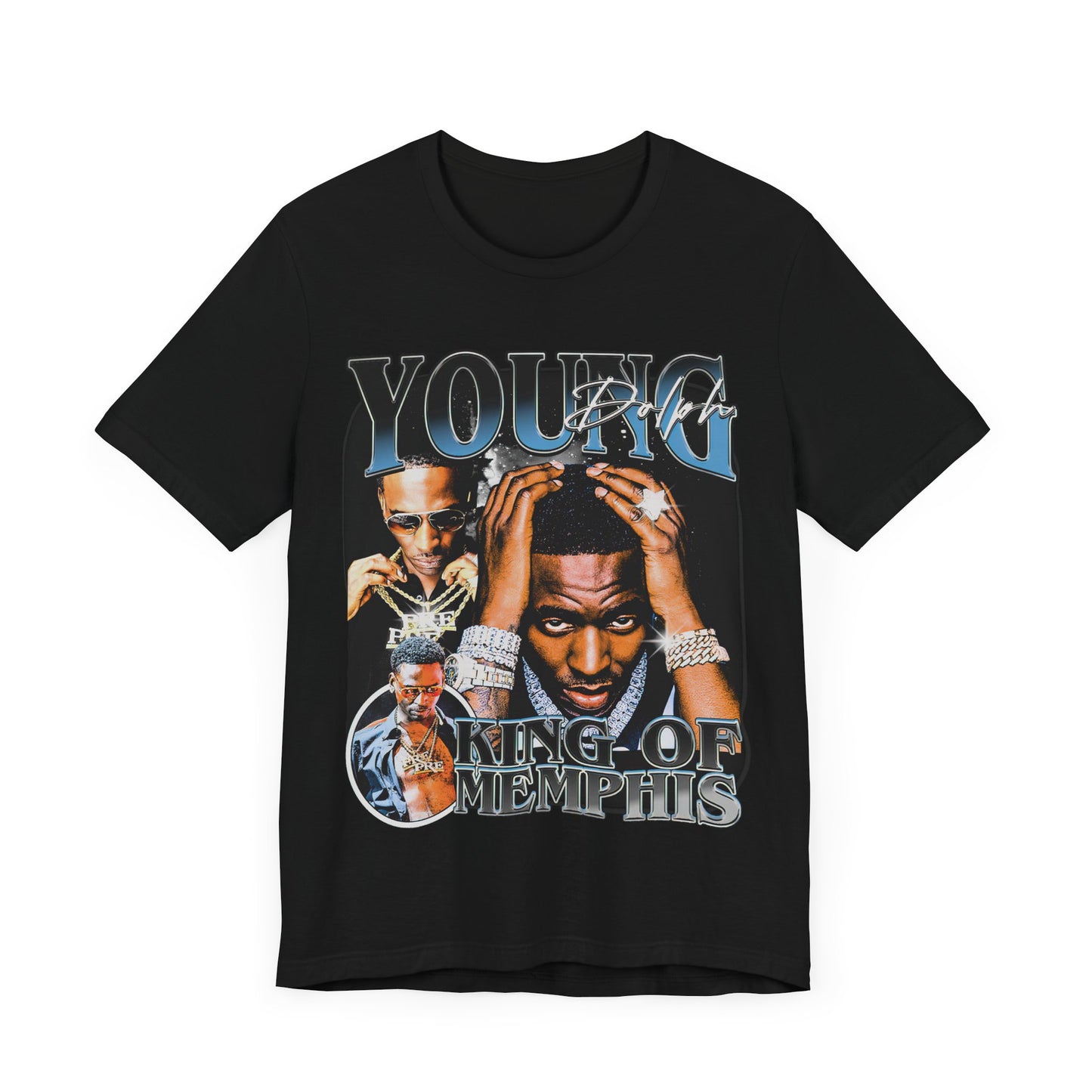 Vintage 90s Rap Bootleg Style TShirt YOUNG DOLPH Retro Unisex Graphic Tee Shirt