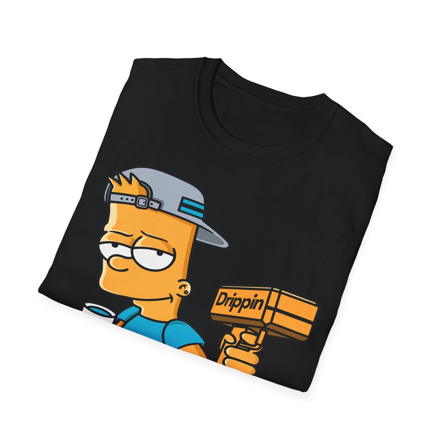 DRIPPIN HARD PREMIUM STREETWEAR Unisex Softstyle T-Shirt