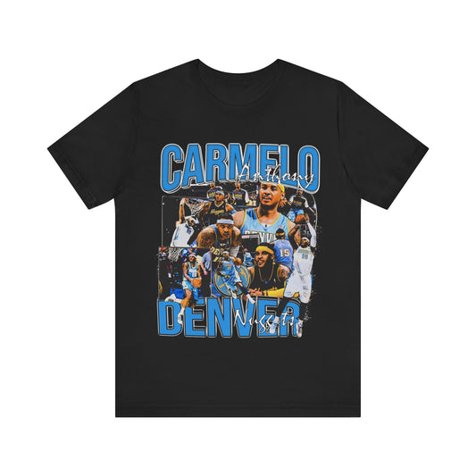 Vintage 90s Basketball Bootleg Style T-Shirt, CARMELO ANTHONY NUGGET Unisex Tee