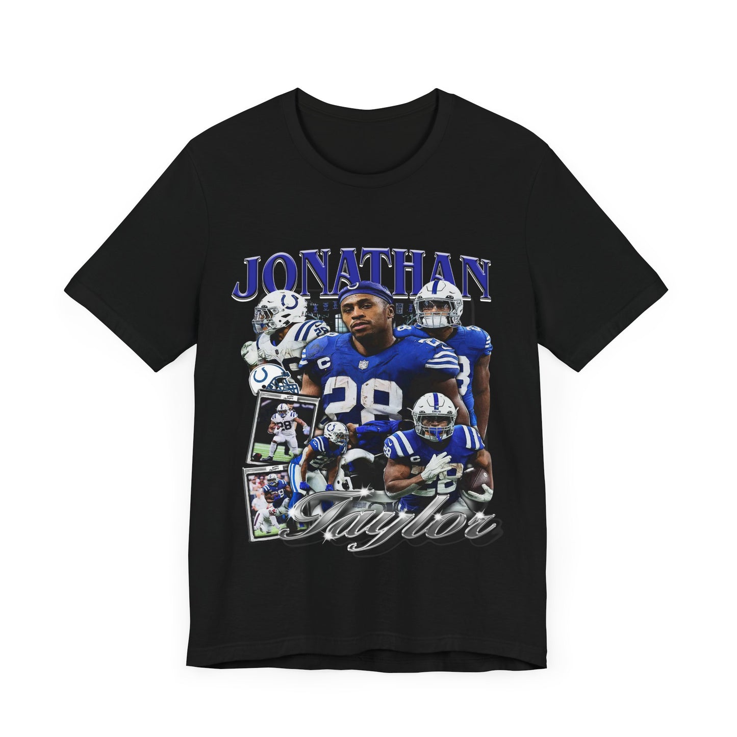 Vintage 90s Football Bootleg Style T-Shirt JOHNATHAN TAYLOR Unisex Graphic Tee