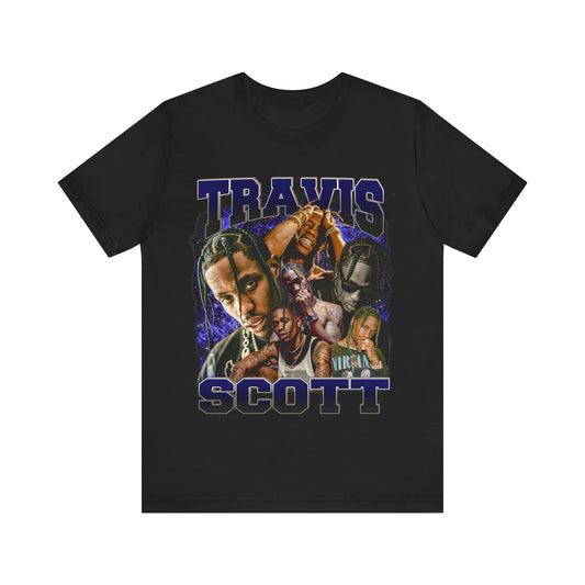 Vintage 90s Rap Bootleg Style T-Shirt TRAVIS SCOTT Vintage Unisex Graphic Tee