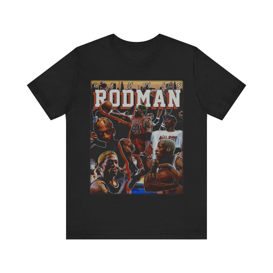 Vintage 90s Basketball Bootleg Style T-Shirt, DENNIS RODMAN Unisex Graphic Tee