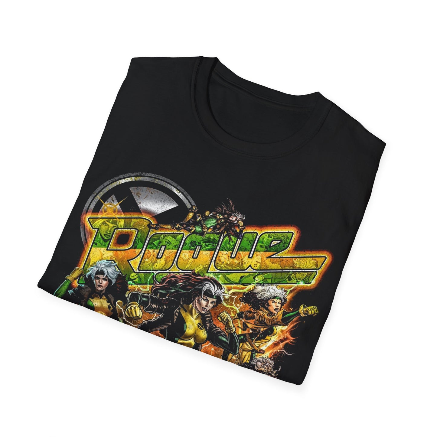Vintage 90s Superheroes Bootleg Style T-Shirt, ROGUE Retro Superheroes Shirt Unisex Graphic Tee