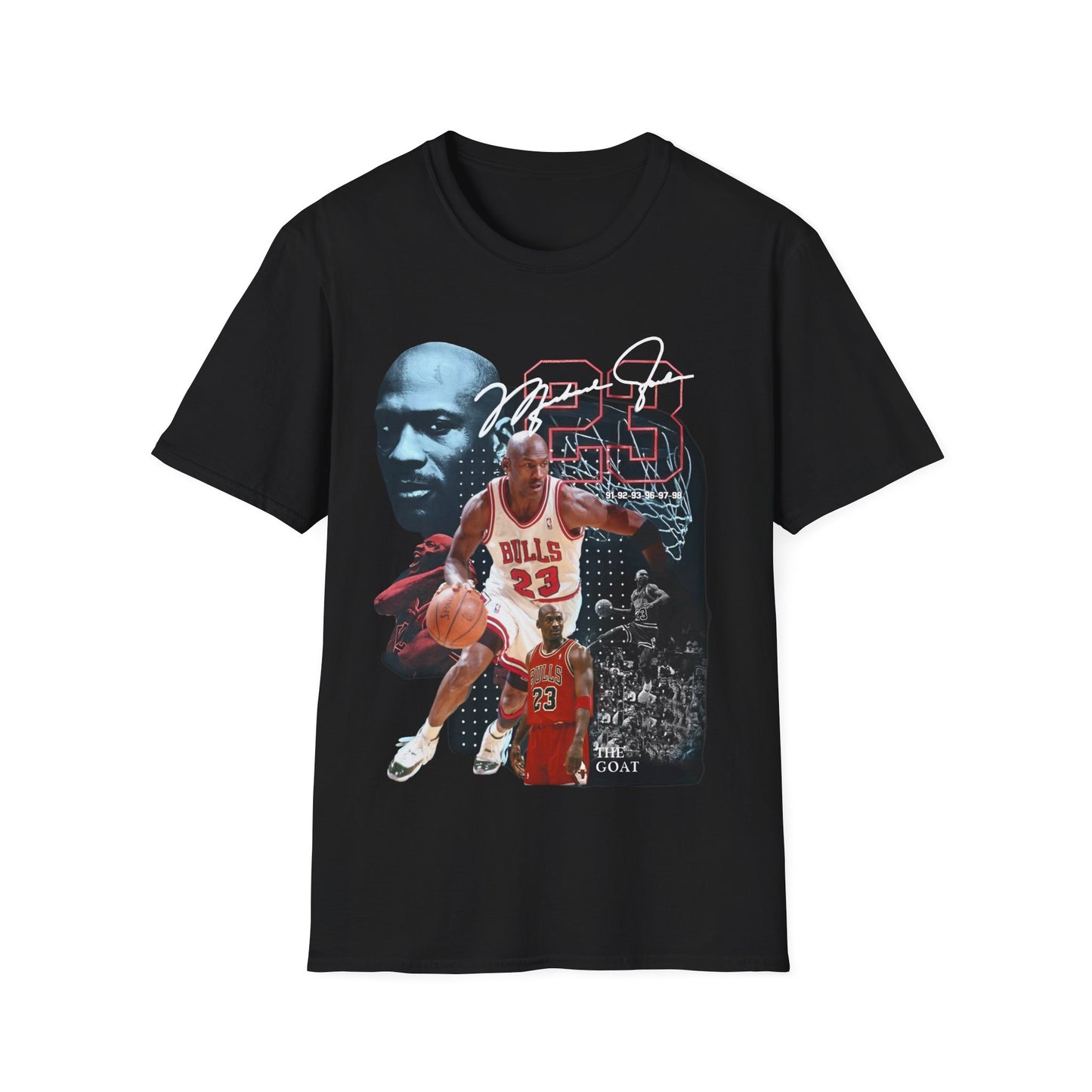Vintage 90s Basketball Bootleg Style T-Shirt, MICHAEL JORDAN LEGENDARY Graphic Tee, Retro Basketball Shirt Unisex Graphic Tee
