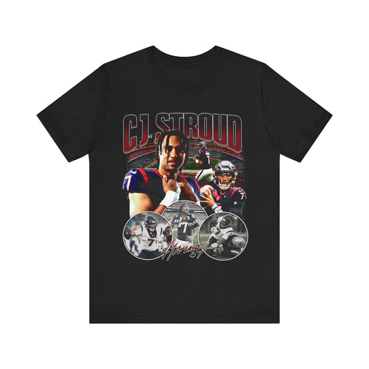 Vintage 90s Football Bootleg Style T-Shirt CJ STROUD Unisex Graphic Tee Shirt