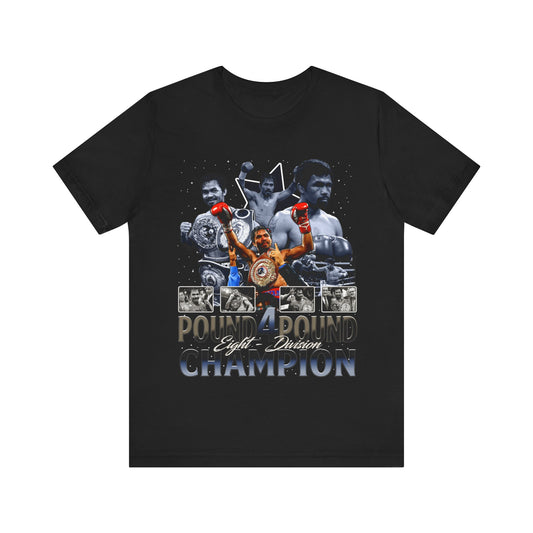 Vintage 90s Bootleg Style T-Shirt, Fighter Manny Pacquiao Pound Unisex Tee Shirt