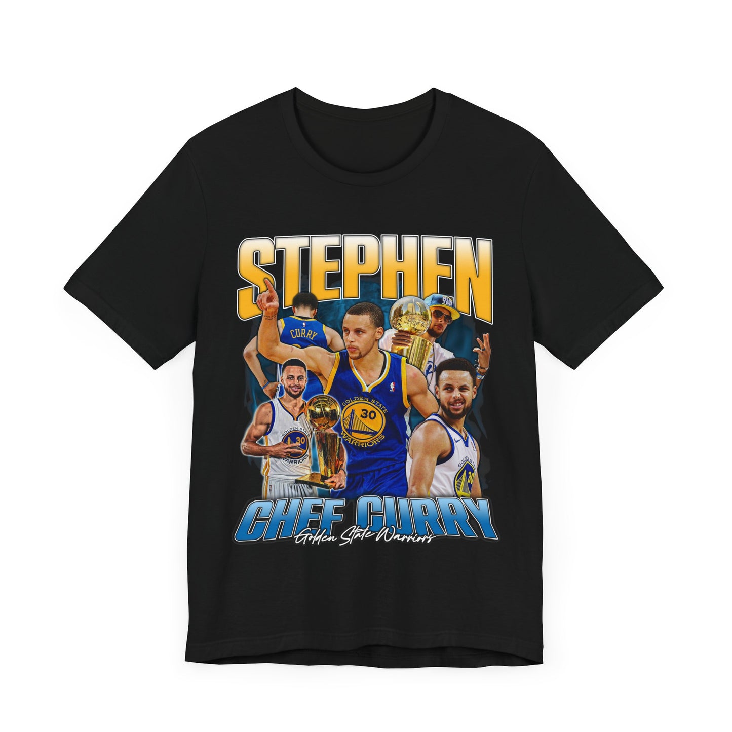Vintage 90s Basketball Bootleg Style T-Shirt, STEPHEN CHEF CURRY Unisex Tee