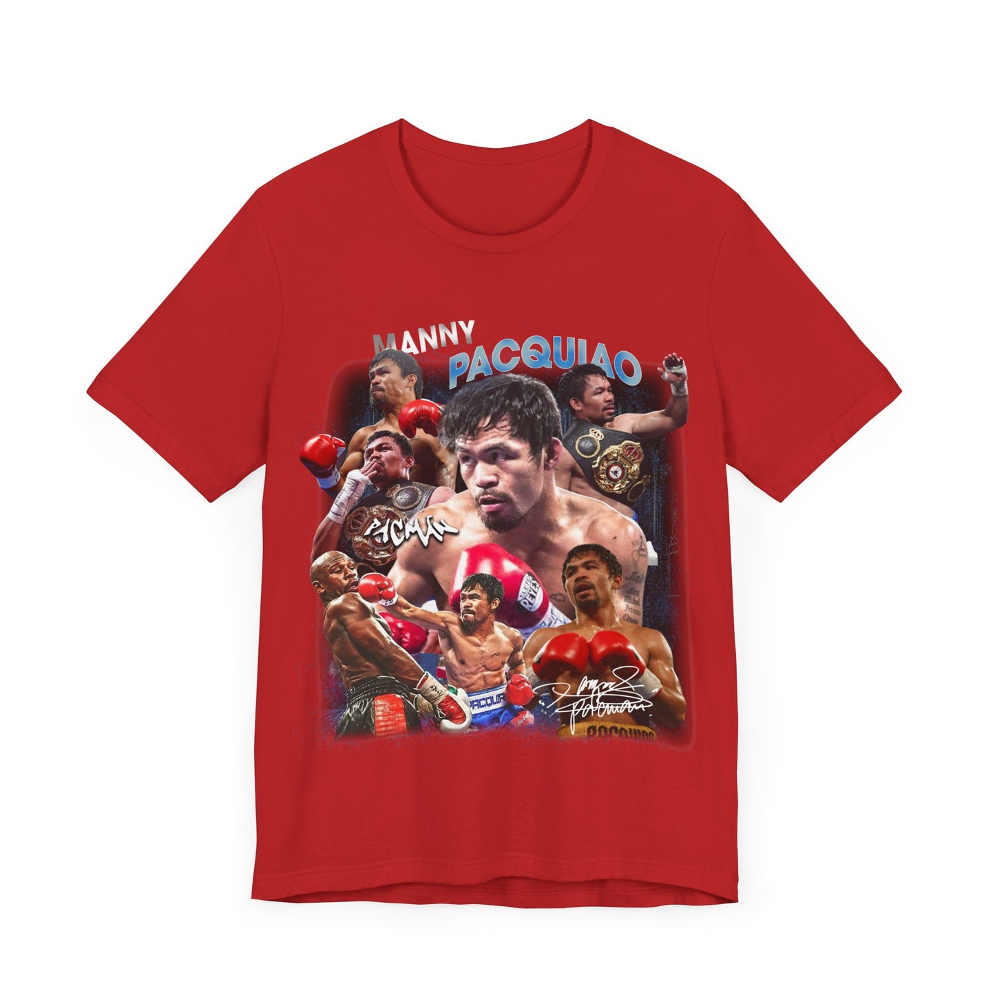 Vintage 90s Fighter Bootleg Style TShirt MANNY PACQUIAO Unisex Graphic Tee Shirt