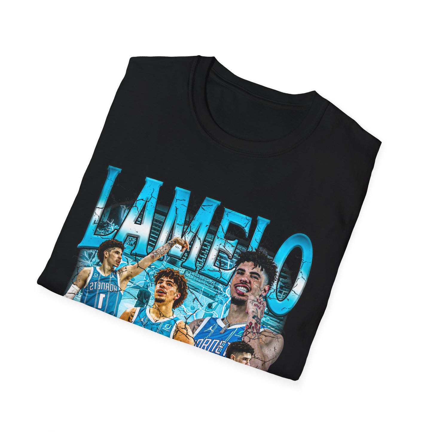 Vintage 90s Basketball Bootleg Style T-Shirt, LAMELO BALL Retro Basketball Shirt Unisex Graphic Tee