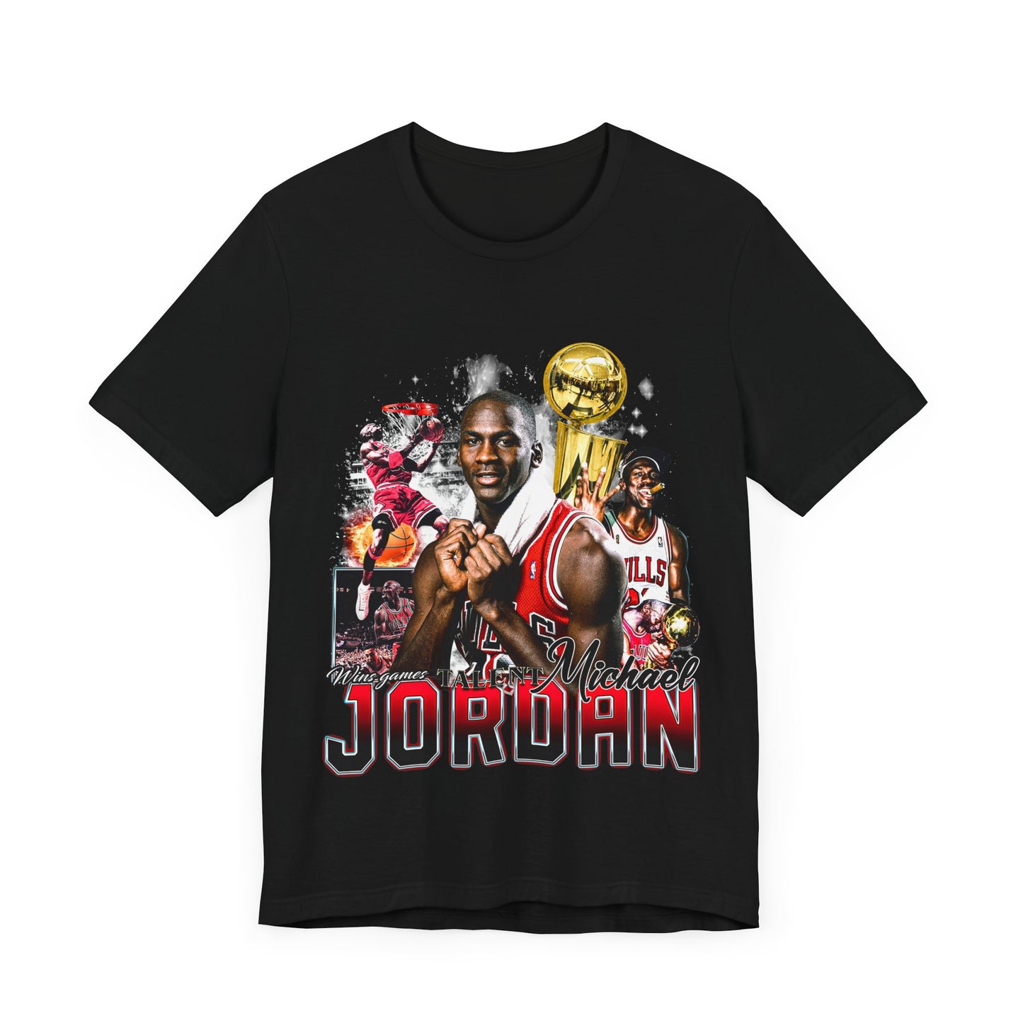 Vintage 90s Basketball Bootleg Style T-Shirt, MICHAEL JORDAN Graphic Tee, Retro Basketball Shirt Unisex Graphic Tee