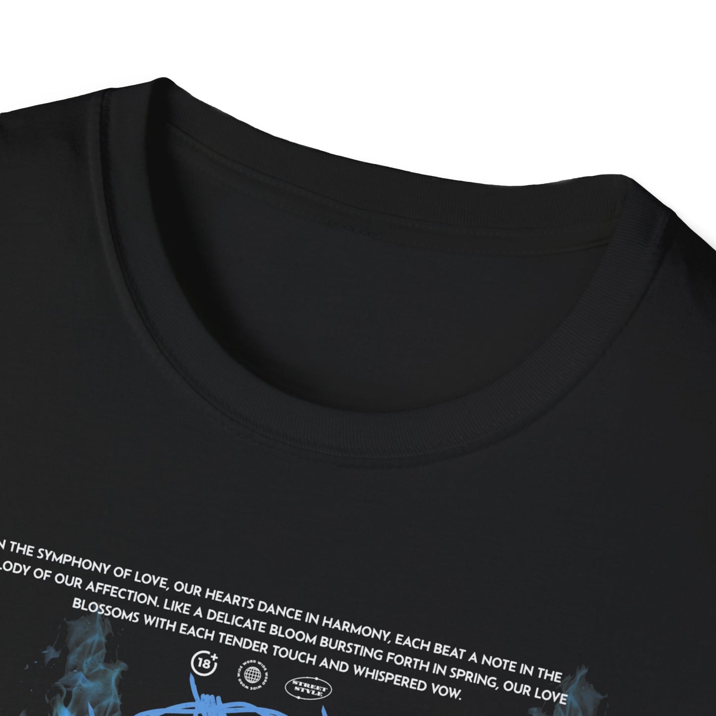 HEARTBEAT BLOOM BURST PREMIUM STREETWEAR Unisex Softstyle T-Shirt