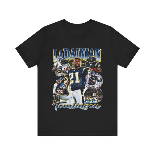 Vintage 90s Football Bootleg Style T-Shirt LADAINIAN TOMLISON Unisex Tee Shirt