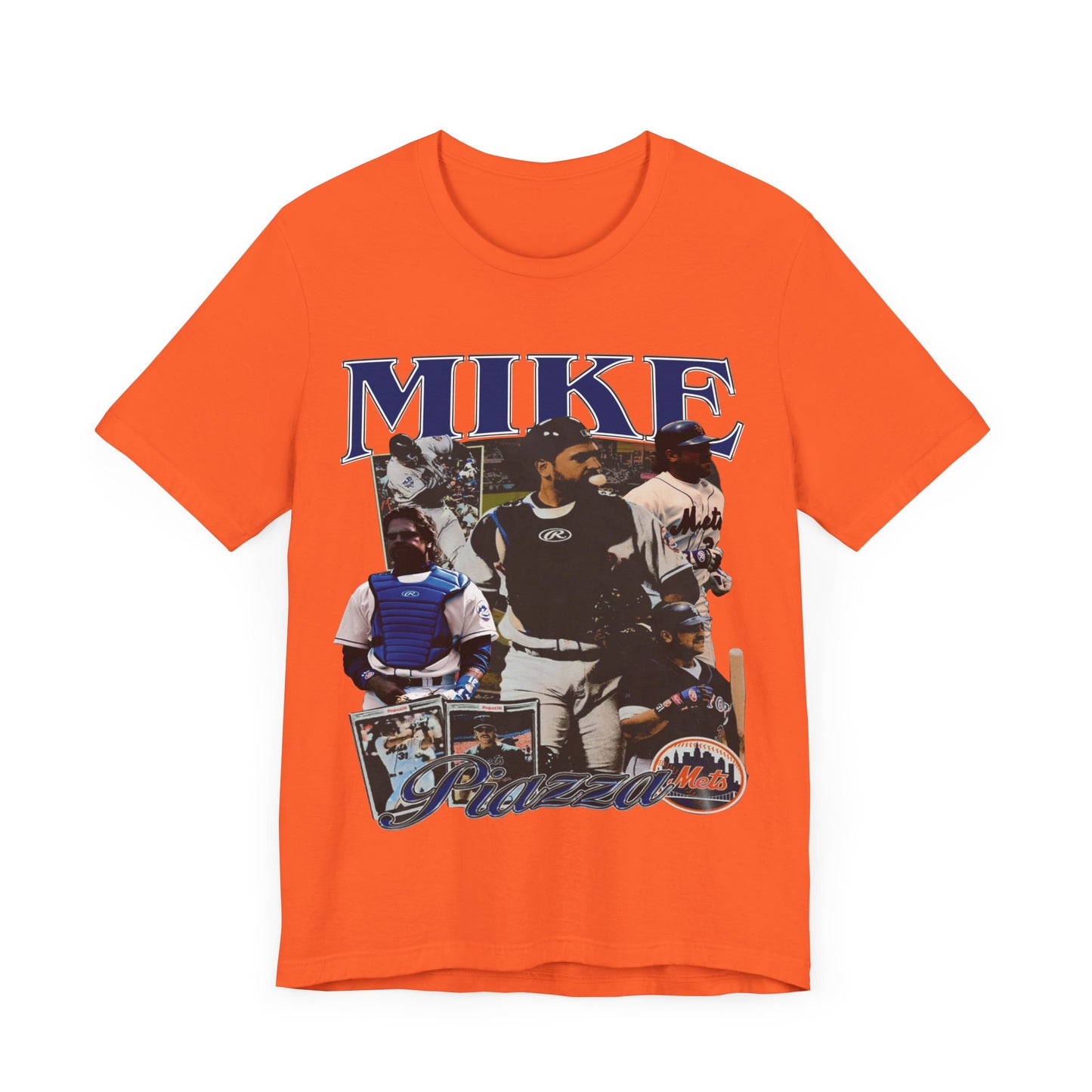Vintage 90s Baseball Bootleg Style T-Shirt MIKE PIAZZA Unisex Graphic Tee Shirt