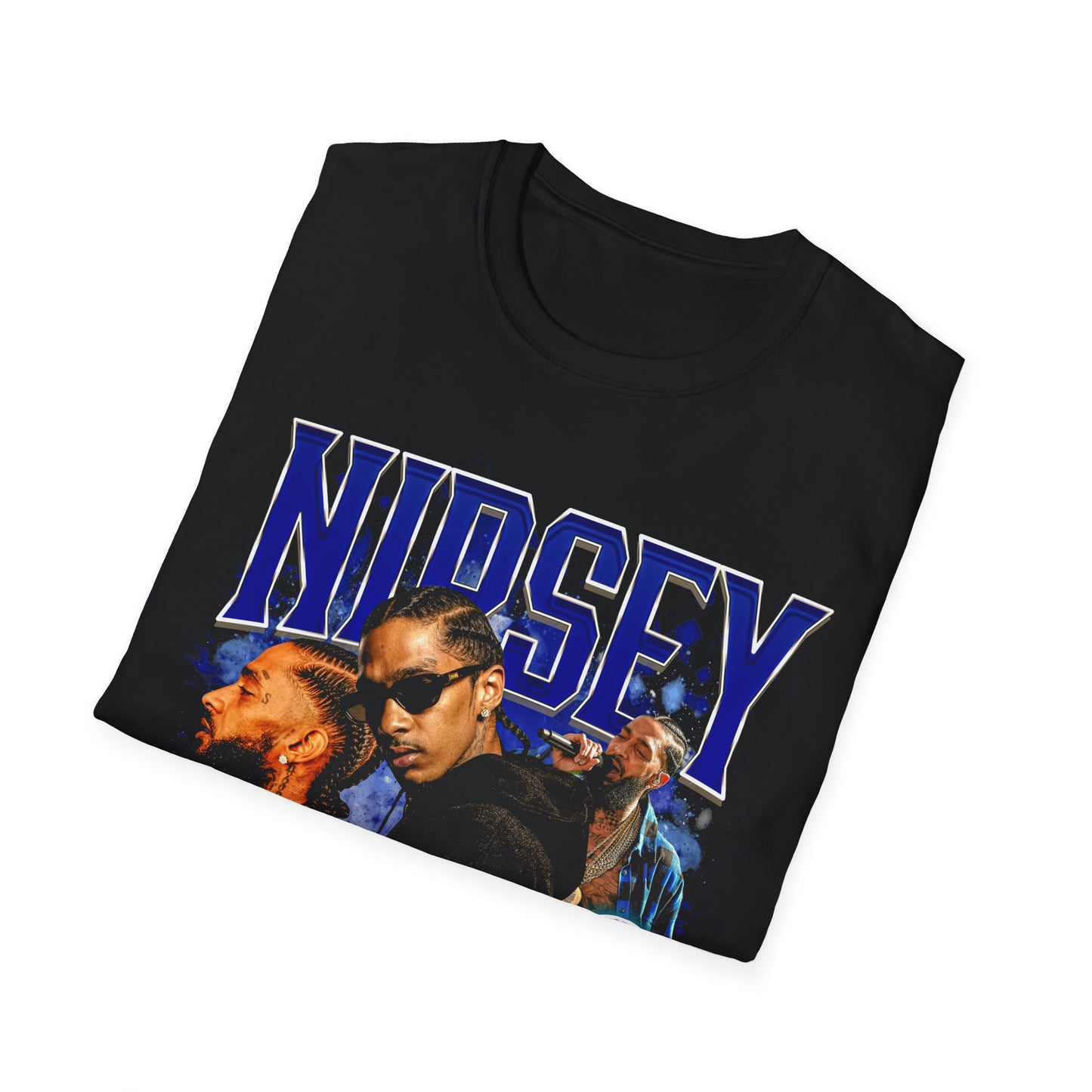 Vintage 90s Rap Bootleg Style T-Shirt, NIPSEY HUSSLE Vintage Graphic Tee, Retro Rap Shirt Unisex Graphic Tee