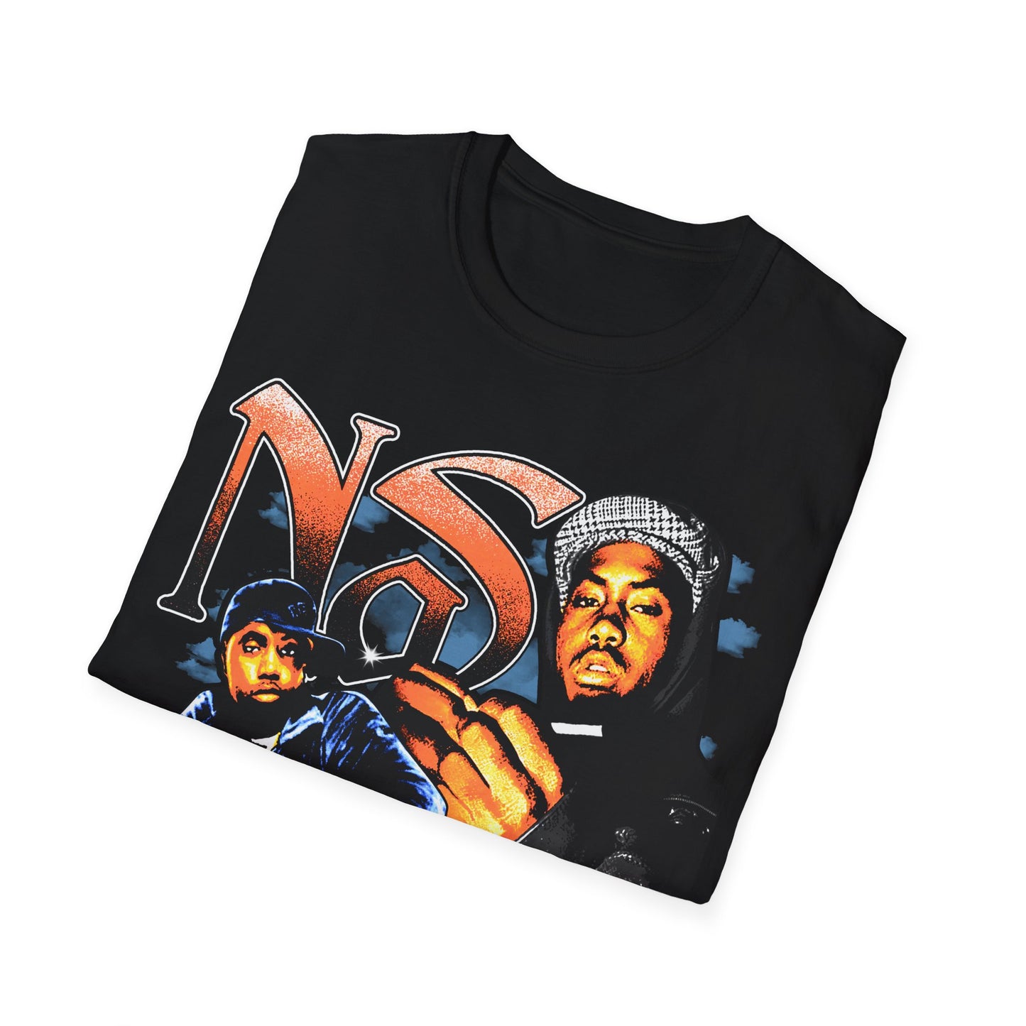 Vintage 90s Rap Bootleg Style T-Shirt, NS ILL Vintage Retro Rap Shirt Unisex Graphic Tee Shirt