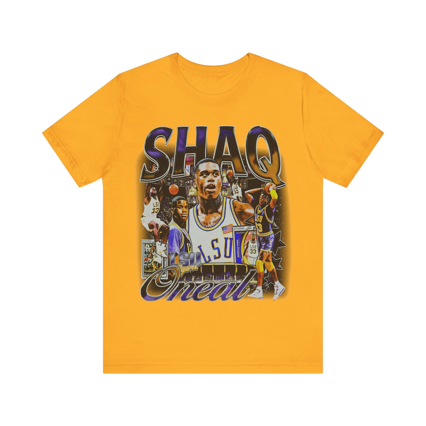 Vintage 90s Basketball Bootleg Style TShirt SHAQ 90s Unisex Graphic Tee Shirt
