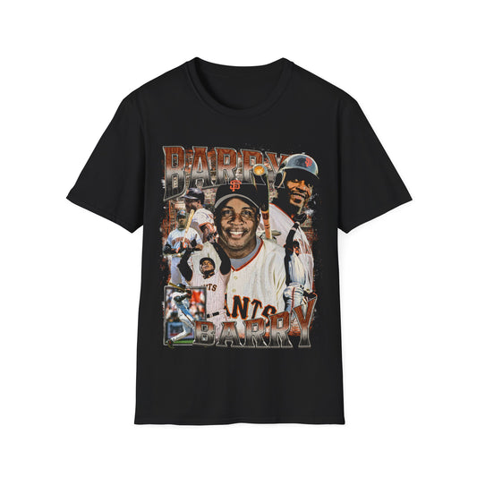 Vintage 90s Baseball Bootleg Style T-Shirt, BARRY BONDS Retro Baseball Shirt Unisex Graphic Tee