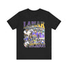 Vintage 90s Football Bootleg Style T-Shirt LAMAR JACKSON 90s Unisex Graphic Tee