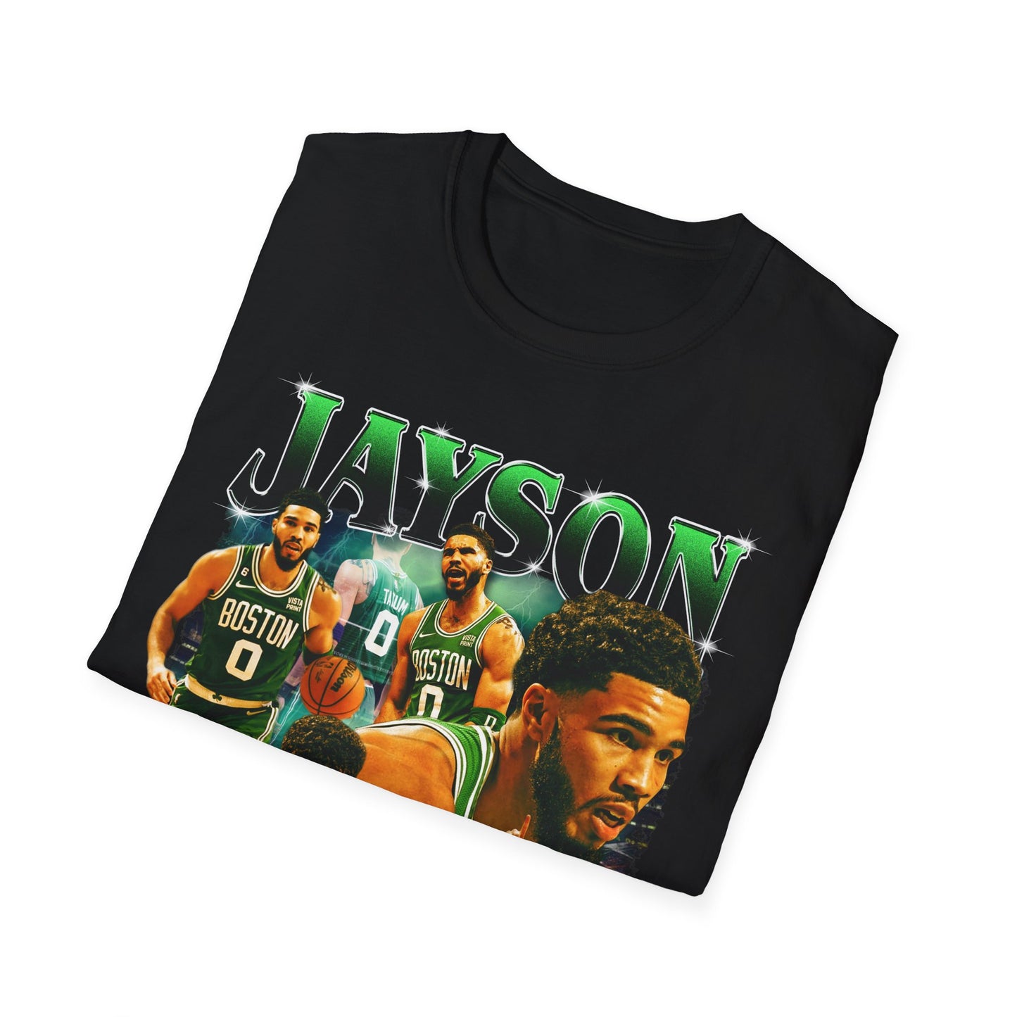 Vintage 90s Basketball Bootleg Style T-Shirt Jayson Tatum Graphic Tee Retro Basketball Shirt Unisex Graphic TShirt